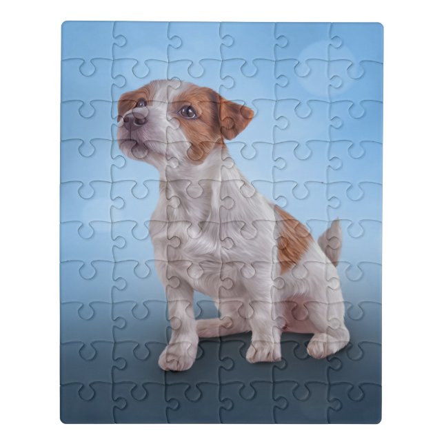 Jack Russell Terrier Jigsaw Puzzle (Puzzle Vertical)