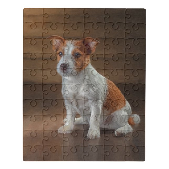 Jack Russell Terrier Jigsaw Puzzle (Puzzle Vertical)