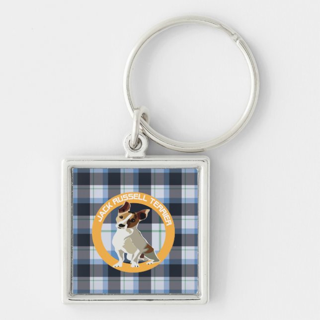 Jack Russell Terrier Keychain (Front)