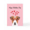 Jack Russell Terrier Love Valentines Day Love card
