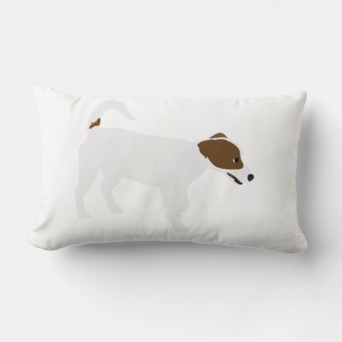 Jack Russell Terrier Lumbar Pillow
