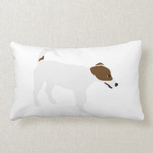 Jack Russell Terrier Lumbar Pillow
