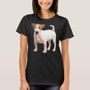 Jack Russell Terrier  Mom Dad Women Men Kids Love  T-Shirt