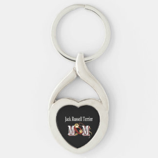 Jack Russell Terrier MOM Gifts Keychain