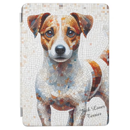 Jack Russell Terrier mosaic  iPad Air Cover