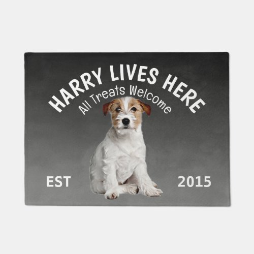 Jack Russell Terrier Personalized Dog Lover  Doormat