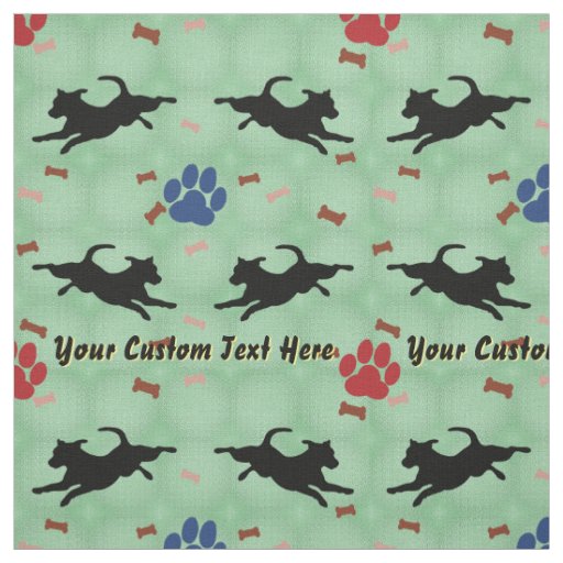 Jack Russell Terrier - Personalized Fabric