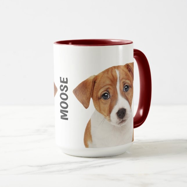 Jack Russell Terrier Personalized  Mug (Front Right)