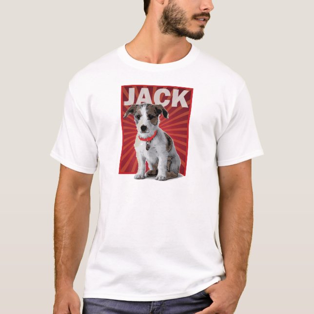 Jack Russell Terrier Pet Owner T-Shirt (Front)