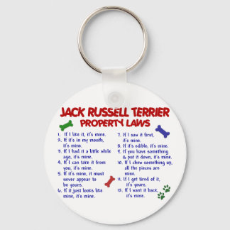JACK RUSSELL TERRIER Property Laws 2 Keychain