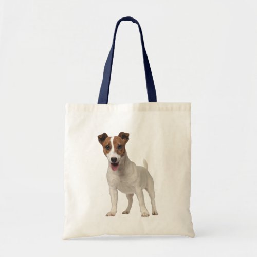 Jack Russell Terrier Puppy Dog Brown And White Tote Bag