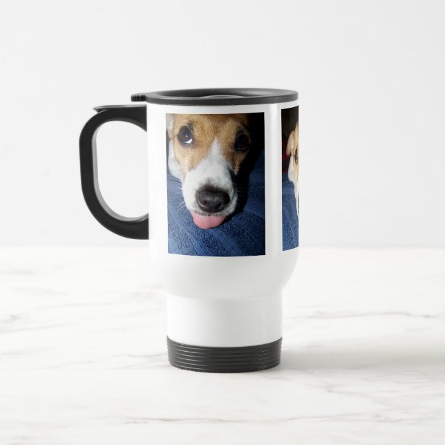 Jack Russell Terrier Puppy Dog Mug (Left)