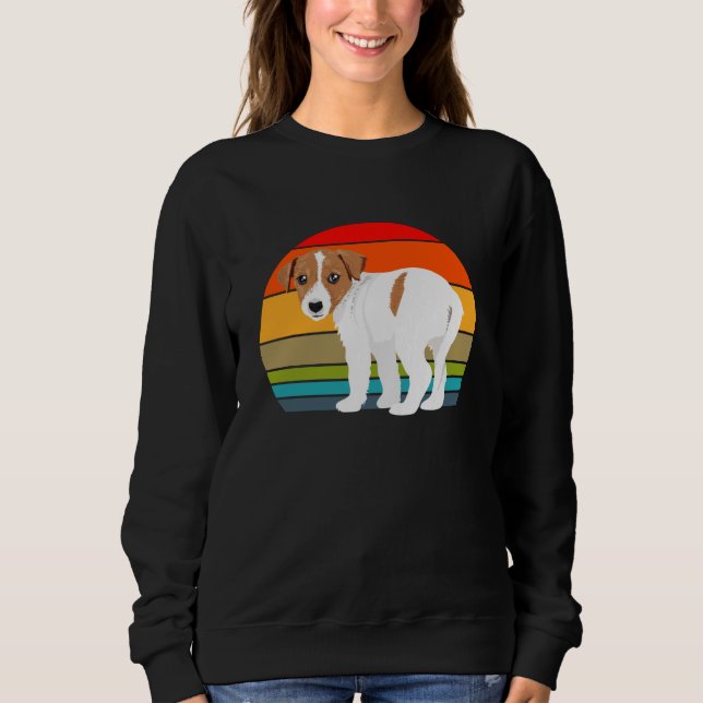 Jack Russell Terrier Puppy Sweatshirt (Front)