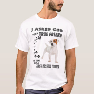 Jack Russell Terrier Quote Mom, Parson Dog Dad Cos T-Shirt