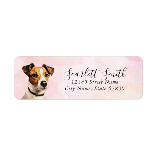 Jack Russell Terrier Return Address Labels