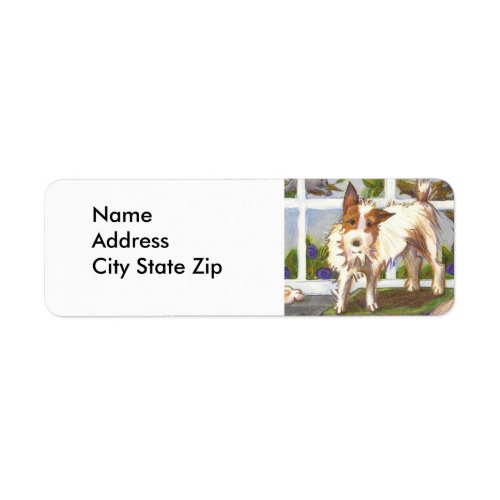 Jack Russell Terrier Return Address Labels