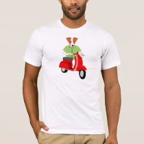 Jack Russell Terrier Scooter T-Shirt Jack Russell Terrier Scooter T-Shirt