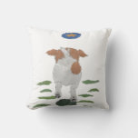 Jack Russell Terrier Throw Pillow at Zazzle