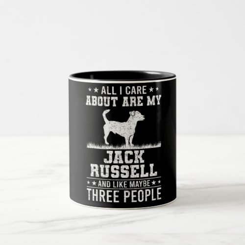 Jack Russell Terrier Two_Tone Coffee Mug
