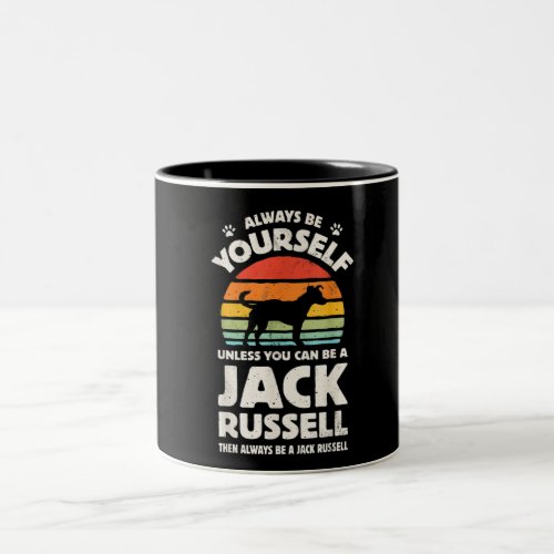 Jack Russell Terrier Two_Tone Coffee Mug