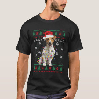 Jack Russell Terrier Ugly Christmas Sweater Puppy