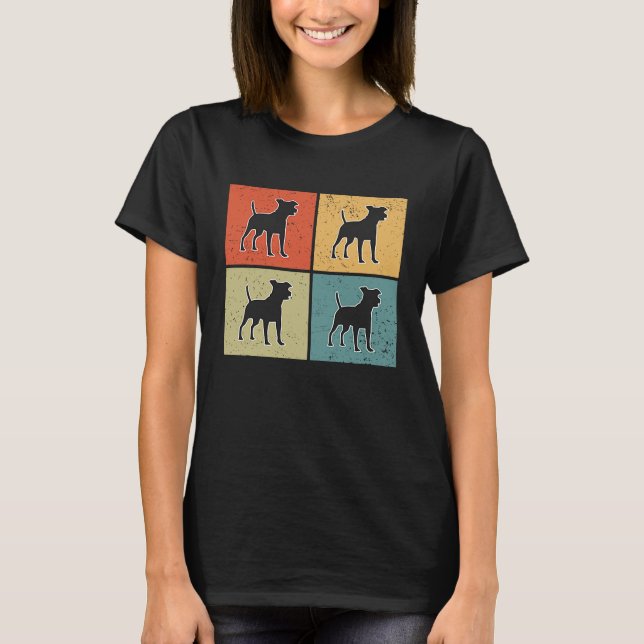 Jack Russell Terrier Vintage  3 T-Shirt (Front)