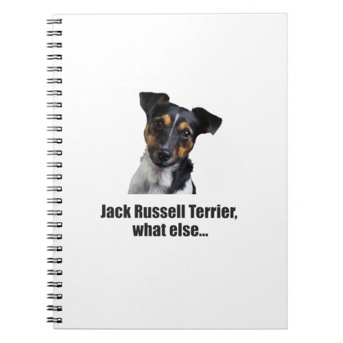 jack russell terrier what else notebook