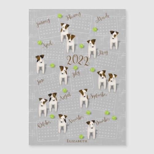Jack Russell Terriers dog lovers 2022 calendar