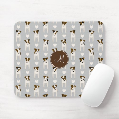 jack russells pattern mousepad