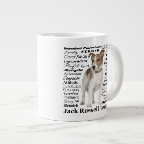 Jack Russell Traits Jumbo Mug
