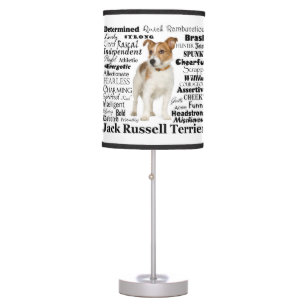 Jack Russell Traits Table Lamp