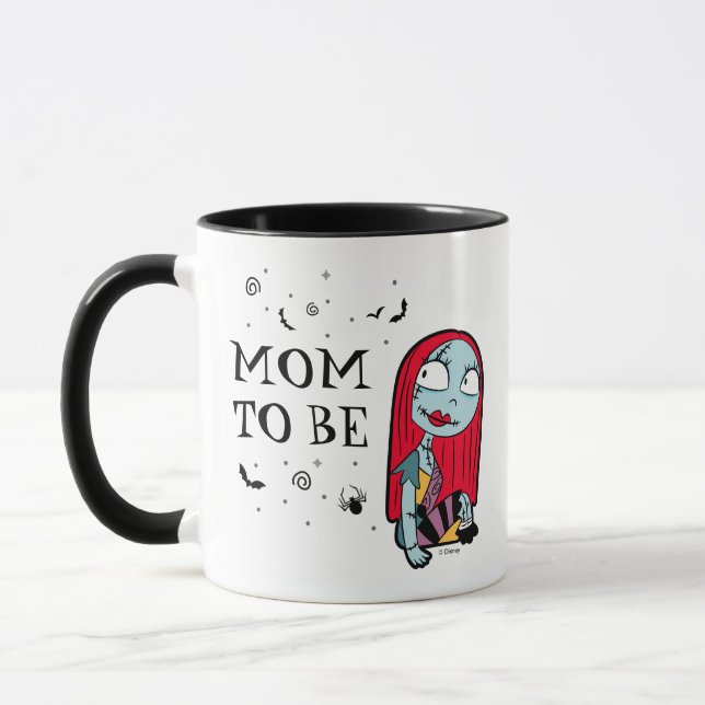 Jack & Sally Baby Shower Mom To Be Mug (Left)