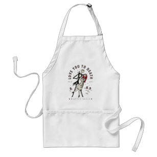 Jack & Sally - Love You To Death, Forever, Always Adult Apron