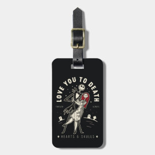 Jack & Sally - Love You To Death, Forever, Always Luggage Tag