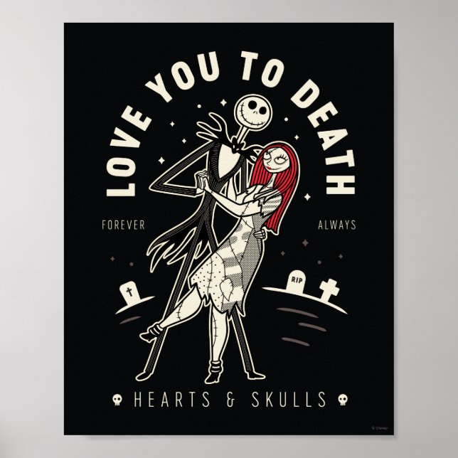 Jack & Sally - Love You To Death, Forever, Always Poster (Front)