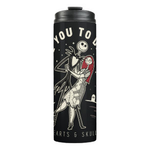 Jack & Sally - Love You To Death, Forever, Always Thermal Tumbler