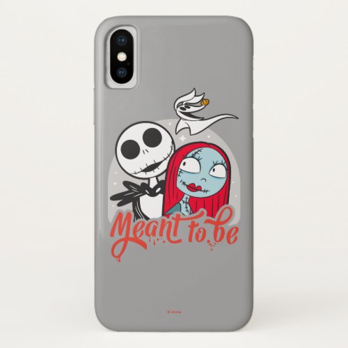 Jack  Sally  Meant to Be iPhone X Case