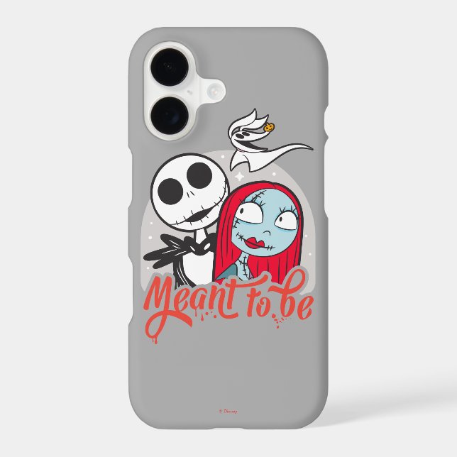 Jack & Sally | Meant to Be Iphone Case (Back)