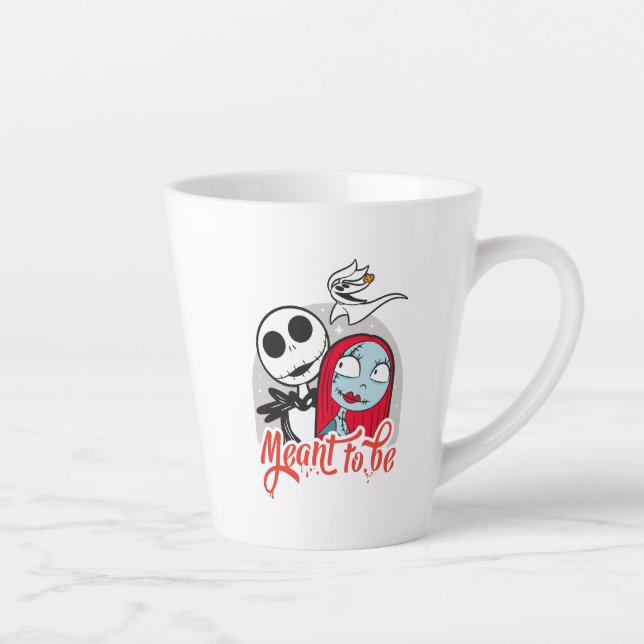 Jack & Sally | Meant to Be Latte Mug (Right)