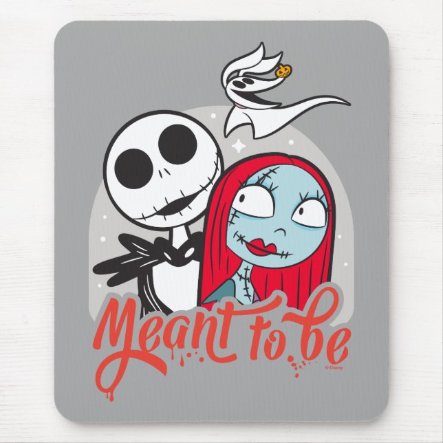 Jack & Sally | Meant to Be Mouse Pad (Front)