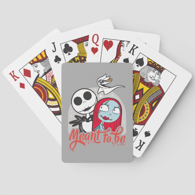 Jack & Sally | Meant to Be Playing Cards (Back)