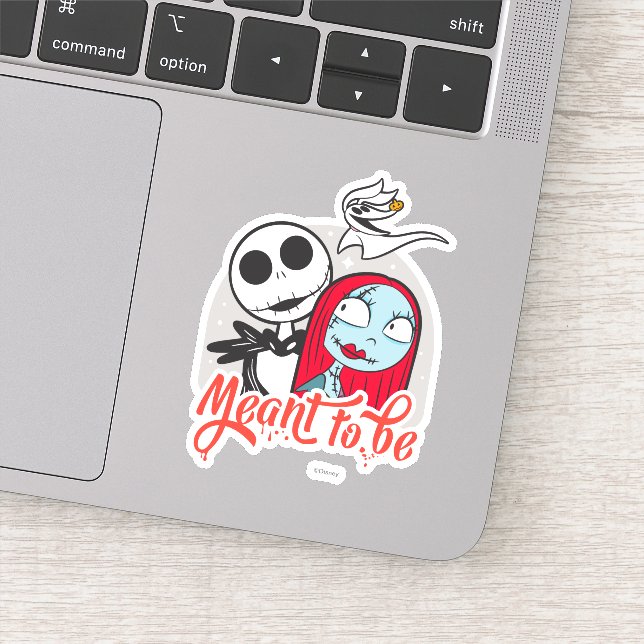 Jack & Sally | Meant to Be Sticker (Detail)