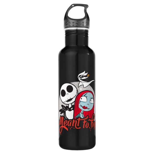 Jack & Sally | Meant to Be Water Bottle (Front)