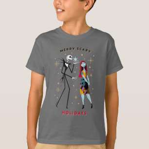 Jack & Sally Merry Scary Holidays T-Shirt