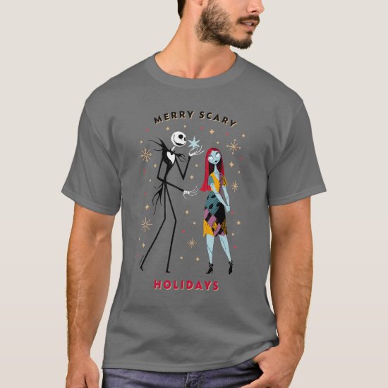 Jack & Sally | Merry Scary Holidays T-Shirt