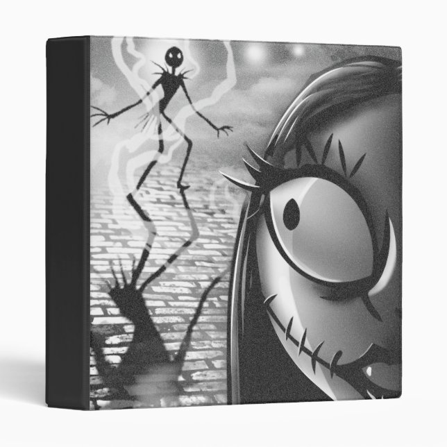 Jack & Sally | Misfit Love 3 Ring Binder (Front/Spine)