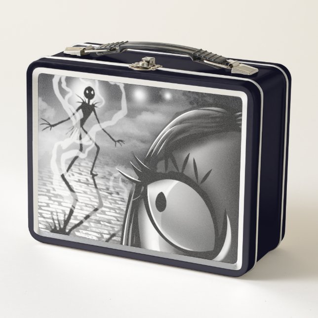 Jack & Sally | Misfit Love Metal Lunch Box (Front)