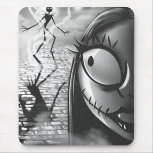 Jack & Sally Misfit Love Mouse Pad