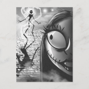 Jack & Sally   Misfit Love Postcard