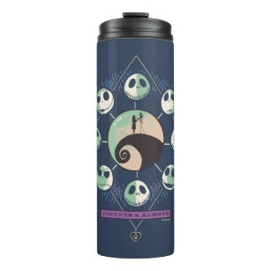 Jack & Sally Moon Phases - Forever & Always Thermal Tumbler